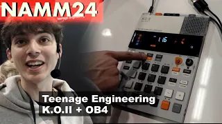 NAMM 2024 - Teenage Engineering - K.O. II - OB4