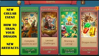 Lords Mobile - COLLAB EVENT - Viking Treasure Hunt - How to Train your Dragon & Limited Challenge