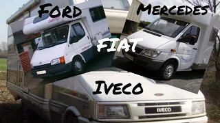 Camping-car à petit budget : Choix du porteur Fiat Ford Iveco Mercedes [ épisode 2 ]