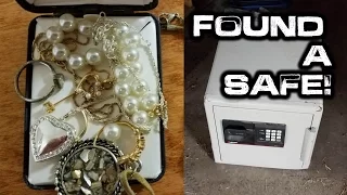 Flippin' Treasure: Found and Opened a Lost Safe!