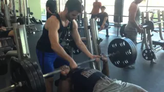 315 Bench Press Max Reps @185lbs