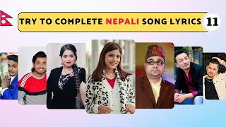 Finish The Lyrics of Most Popular Nepali Songs | Its Quiz Show | Part 11