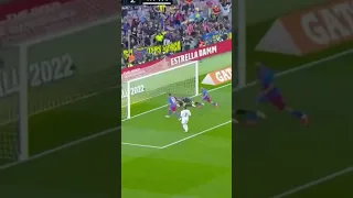 Sergio Agüero first goal for Barcelona in El clasico