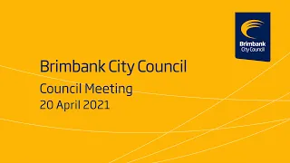 Brimbank Council Meeting 20th April 2021