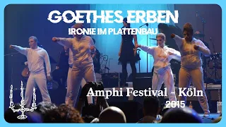 Goethes Erben - Ironie im Plattenbau (live@Amphi 2015)