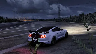 Driving Ford Mustang Gt350 1300 hp twin turbo/Logitech G29