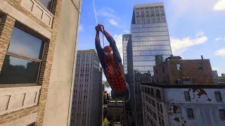 Marvel's Spiderman 2 - Webbed Suit Free Roam Gameplay (4K 60fps)