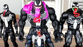 Especial Bonecos Venom do Homem Aranha - Marvel Legends Figuras de Ação