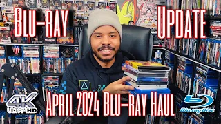 APRIL 2024 Blu-ray Haul - Blu-ray Update (Blu-rays, 4Ks, Steelbooks, & Funko Pops)