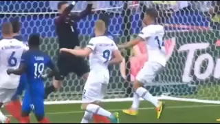 Франция – Исландия 5-2. 3 июля 2016.Чемпионат Европы  1/4 финала