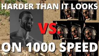 Can you beat 7 RATS on 1000 GAME SPEED? - Stronghold Crusader