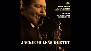 Jackie McLean Quartet - 2002-05-04, The Regattabar, Cambridge, MA