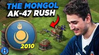 Trying The Mongol Ak-47 Rush From 2010 | AoE2