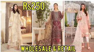 Eid special Pakistani suits Retail & wholesale me milega | Dress Material wholesale market