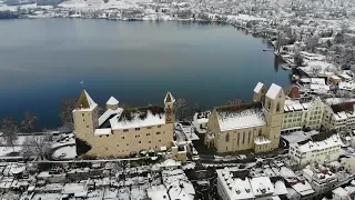 DJI Air Rapperswil in the Snow