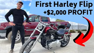 How To Flip Motorcycles For Profit Full Tutorial [] Flipping My First Harley Davidson Superglide