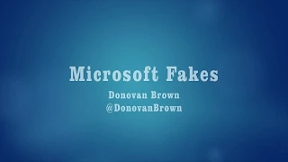 Intro to Microsoft Fakes