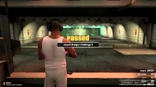 GTA V Shotgun Challenge 3 Shooting Range