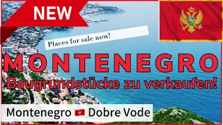 Montenegro Baugrundstücke zu verkaufen Dobre Vode nähe Bar