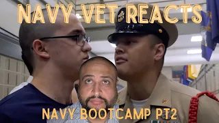 Navy Vet reacts to US Navy Boot Camp pt2