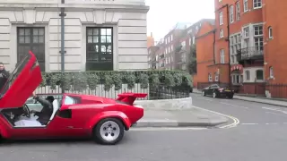 Lamborghini Countach 5000S Extreme sound!