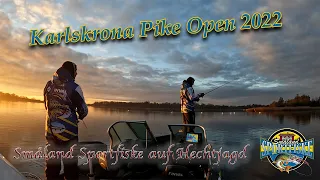 Karlskrona Pike Open 2022 I Småland Sportfiske beim Angelturnier in den Schären I Schweden I Hecht