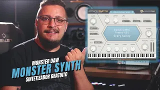 Monster Synth - Um Sintetizador Incrível e Gratuito da Monster DAW