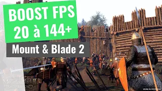 Guide Mount & Blade 2 Bannerlord - Comment optimiser et booster vos FPS/performances