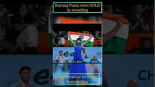 Bajrang Punia wins GOLD In wrestling at CWG 22 #shorts #sports #bajrangpunia  #commonwealthgames2022