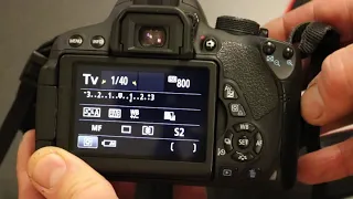 Canon SLR Camera Set up for Stop Motion