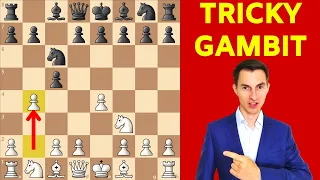 Dirty Opening TRICK to Win in 7 Moves [Sicilian Defense Trap]