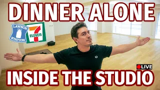 Dinner Alone in the BRAND NEW Abroad in Japan STUDIO | First Look Inside! (@AbroadinJapan )