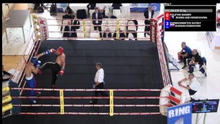 Sandro Poletan v Kayrat Nurmaganbetov WAKO European Championships 2016