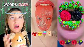 💎Play Storytelling Eating FunnyMoments💎ASMR Eating | POV @Brianna Mizura Tiktok Compilations Part 58