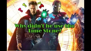 Why Dr Strange didn't use the Time Stone to bring back Tony Stark???