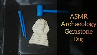 ASMR Archaeology Gemstone Dig