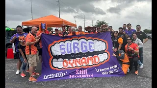 TAILGATING, TIFO & NEW KITS!!! Dynamo fall 1-0 to Broccoli FC. The Surge premiered their new Tifo!