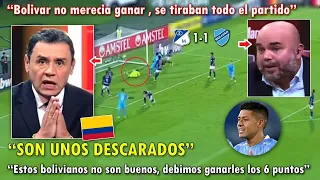 DESTROZADOS! PERIODISTAS COLOMBIANOS REACCIONARON ASI A MILLONARIOS VS BOLIVAR 1-1 HOY