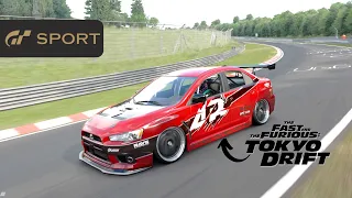 GT Sport: Mitsubishi Lancer Evo Gr.4 - NÜRBURGRING NORDSCHLEIFE Race Gameplay (1080p).