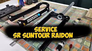 Bicycle fork service Sr Suntour Raidon Aliexpress