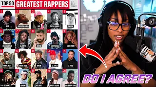 Reacting to Billboards TOP 50 Rappers