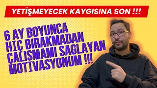 Sınava Kadar Deli Gibi Çalışmanı Sağlayacak Motivasyon !!!