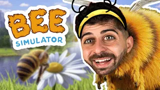 ΕΓΙΝΑ ΜΕΛΙΣΣΑ ΓΙΑ 1 ΜΕΡΑ! | Bee Simulator