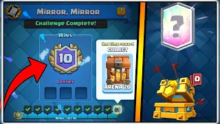 10-0 MIRROR MIRROR CHALLENGE IN CLASH ROYALE!