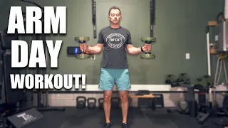 Arm Day Workout | Home Workout | Michael Eckert