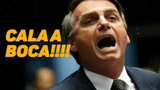 Bolsonaro nega interferência na PF, perde o controle e manda jornalistas calarem a boca