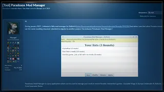 Paradox Games Mod Manager Showcase (HOI4, Stellaris, CK2, EU4)