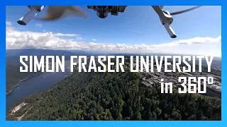 [2020] SIMON FRASER UNIVERSITY in 360° (drone/walking/driving campus tour)