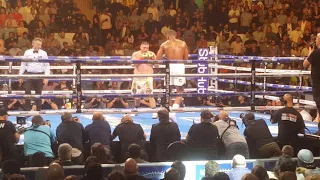 Anthony Joshua vs Andy Ruiz - Round 7 Knockdown 1 06/01/19