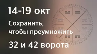 Страх перемен vs осторожность. Дизайн человека 32 ворота. 14 - 19 октября